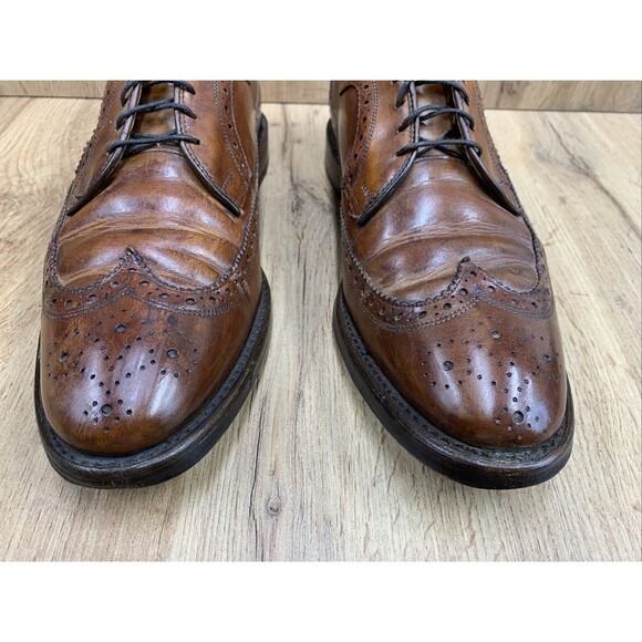 Ralph Lauren Marlow Cordovan Wingtip Brogue Dress Shoes Mens 9 D Brown 815121982 main image 5